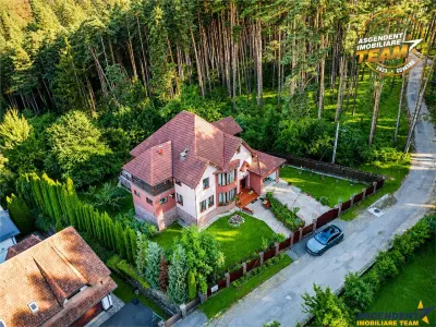 Resedinta privata la marginea padurii, 1.400mp parc privat, terase, garaj incalzit, Sacele - foto 15