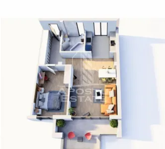 Apartament cu 2 camere, bloc nou, etajul 1, zona Girocului - foto 2