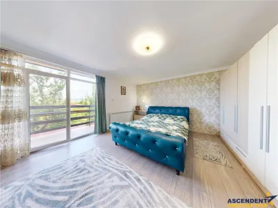 Vila luminoasa, curte individuala, priveliste panoramica spre munti, Harman, Brasov - foto 15