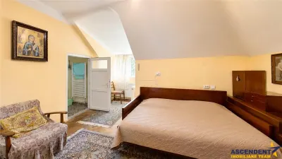Refugiu montan cu farmec, 2 camere, garaj, boxa, rezidential/ vacanta/investitie, Busteni. - foto 14
