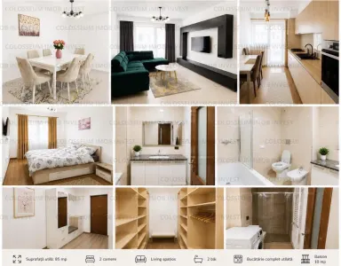 Apartament 2 camere | 85 mp | Balcon 10 mp | Zona Tractorul - Brasov