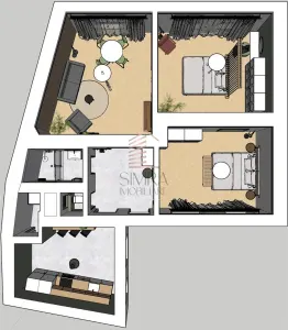 Apartament ultracentral cu 3 camere pe Strada Primariei - foto 8
