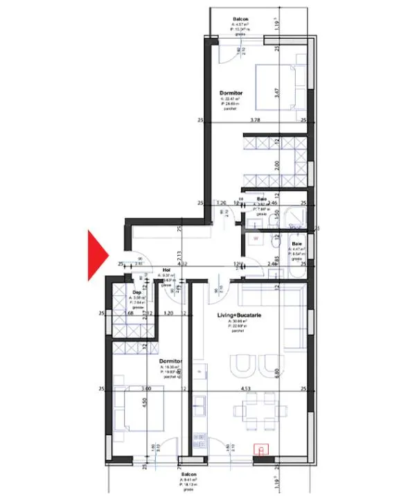 Apartament 3 camere Pitesti | Zona Stadion - foto 13