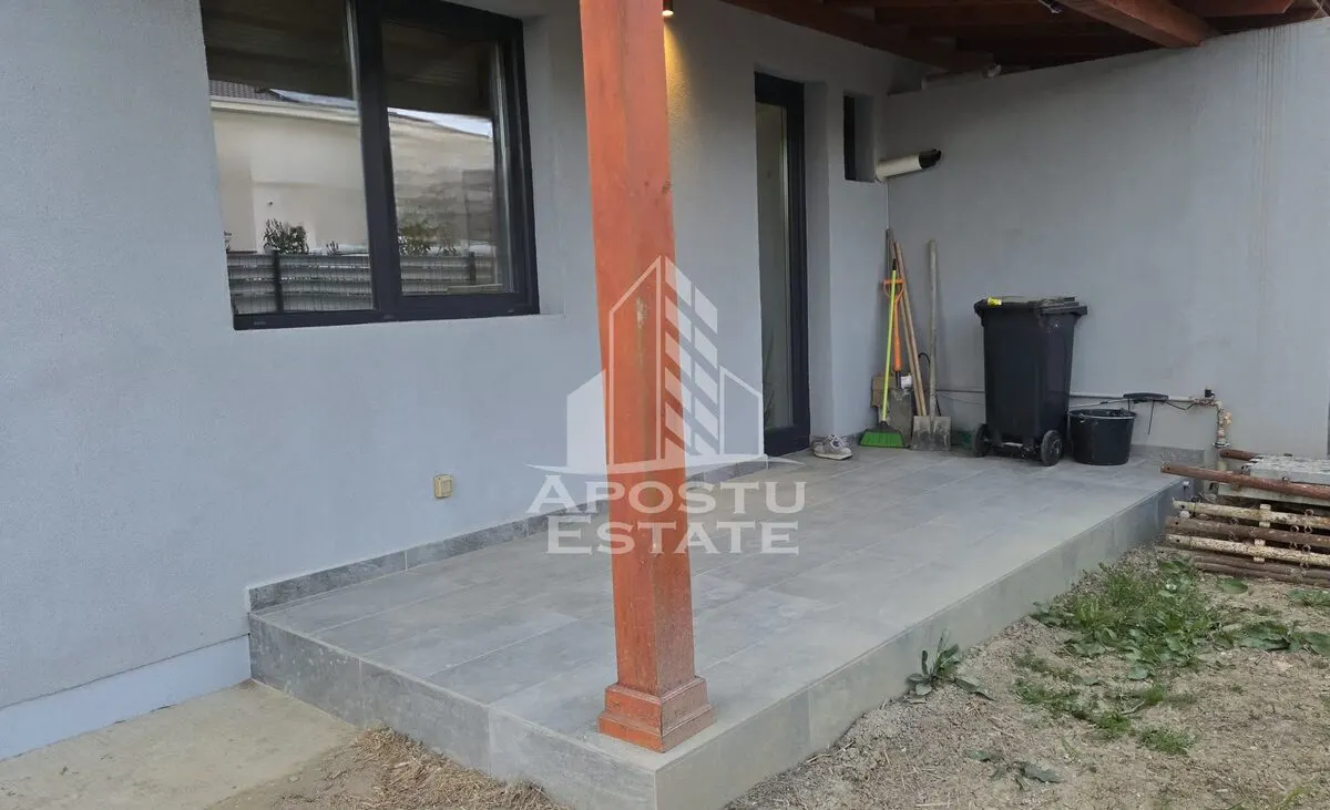 Duplex mobilat de vanzare, 3 camere, 2 bai, teren 400mp, Mosnita Veche - foto 20