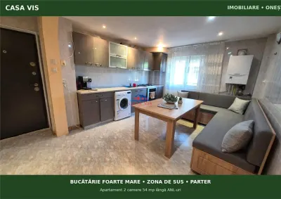 VANDUT !!! Apartament 2 camere in Onesti parter, zona de sus, blocuri noi - foto 10