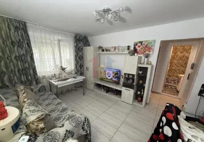 Ap 2 camere, confort 2, Viziru 3, parter cu balcon, mobilat si utilat - Braila