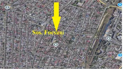 Sos. Focsani  236 mp cu UTILITATI deschidere 14 m Chercea - Braila
