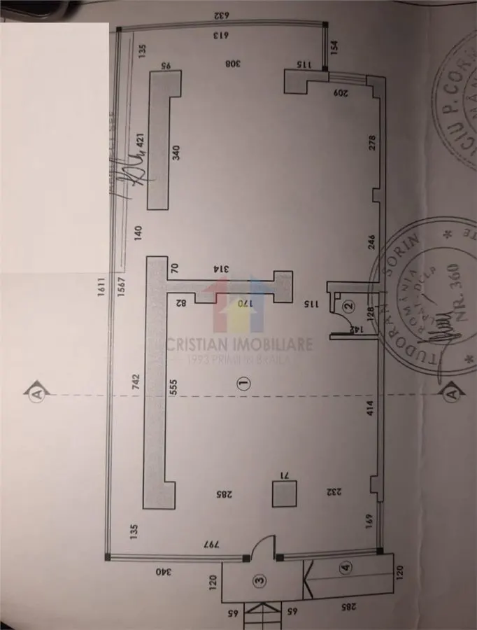 Spatiu comercial 137 mp stradal Dorobantilor-Bariera posibilitate preluare chiriasi - foto 1