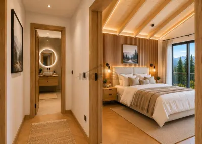 Bran Mountain Retreat – Doar 3 vile exclusiviste în inima Branului - foto 14