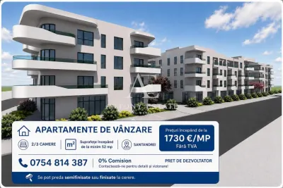 Antony Estate | Apartamente NOI 0% Comision - Santandrei - Oradea