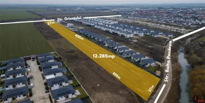Teren intravilan, 12.200 mp, toate utilitățile, zonă de case, Tunari - Tunari