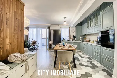Apartament 2 camere, S-58mp+2 balcoane, bloc nou, Intre Lacuri - foto 8