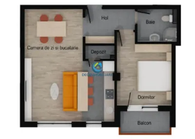 Apartament 2 camere, bloc nou, Floresti, Muzeul Apei - foto 2