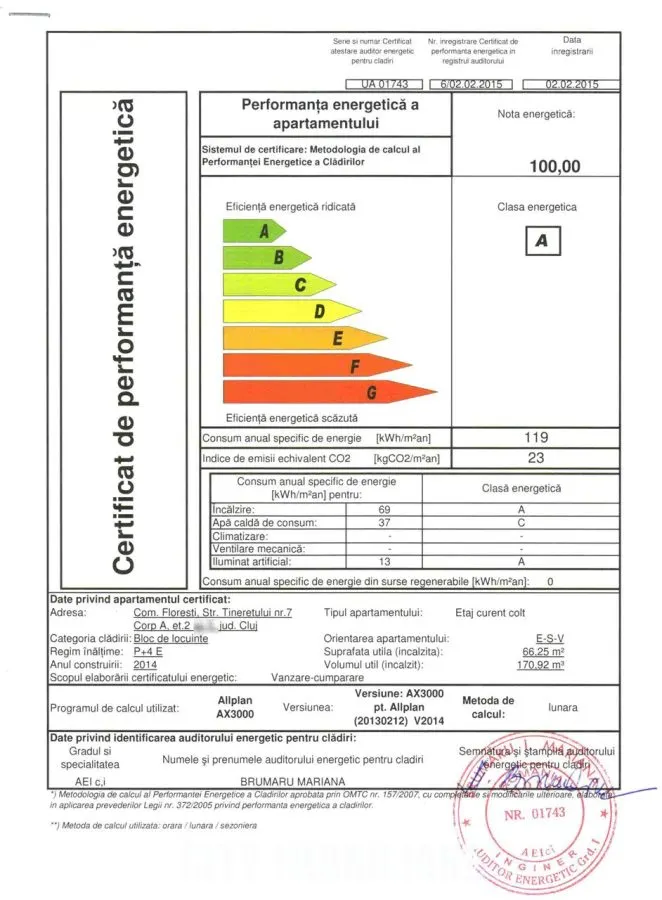Confort si liniste pentru familie, Apartament 3 camere, 2 balcoane, parcare, Floresti - foto 22