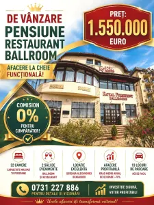 De vanzare –  Cladire comerciala - Pensiune – Restaurant – Ballroom – Rahova – Alexandriei – Leroy Merlin – 1550000E – Afacere la cheie – Comision 0 ! - Bucuresti