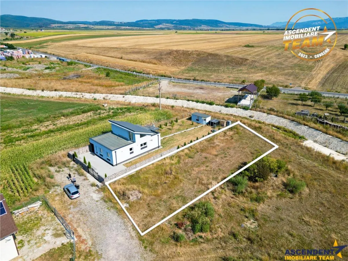 Ultima parcela de vanzare,la un pas de Sfantu Gheorghe,824 mp intravilan,Arcus - foto 1