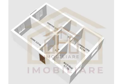 Apartament 3 camere in zona centrala Moldova Noua - foto 15