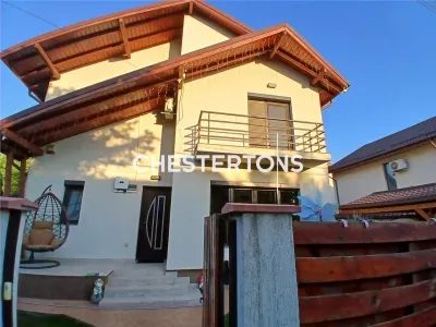 Casa individuala deosebita 4 camere, gradina libera 220 mp Comuna Berceni - foto 2