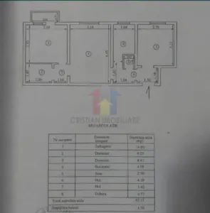 3 camere, etaj 2, Disponibil Imediat, Obor - foto 7