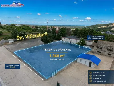 Teren intravilan de vanzare pe Varianta Tulcea - foto 2