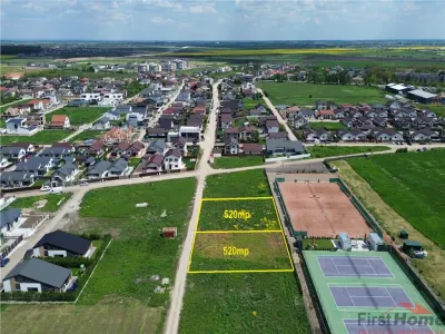 Teren intravilan de vanzare in Livada 1.039mp langa terenul de Tenis - Focsani