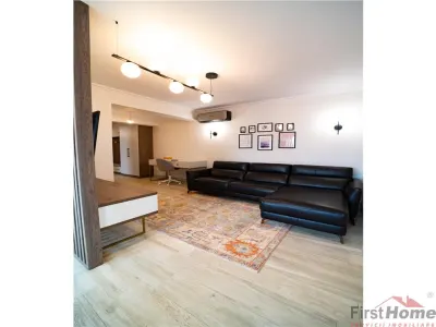 Apartament 3 camere,complet mobilat si utilat BLOC NOUULTRAMODERN - foto 4
