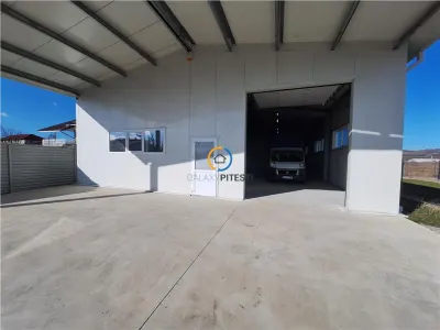 Hala 210 mp Bascov, la doi km de girator, deschidere la asfalt - foto 3