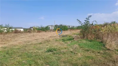 Teren Bradu zona Primarie, loturi pentru case 400-500 mp, utilitati, plan - Bradu