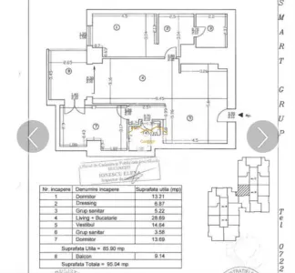 APARTAMENT 3 CAMERE UPGOUND - foto 13