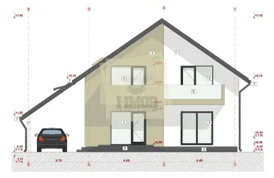 Casa cu 5 camere 3 bai si 504 mp teren in zona Selimbar - foto 7