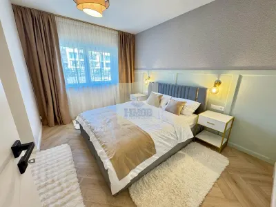 Penthouse mobilat lux 118 mpu cu 5 camere 3 bai balcon - foto 7