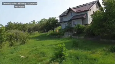 Teren 4800 mp cu Livada si Casa Nefinalizata - Adancata! - foto 8