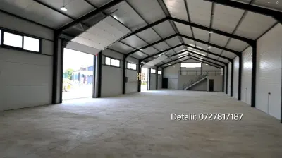 Hală Nouă de Închiriat în Ițcani, Suceava | 464 mp | Teren 800 mp | Acces TIR | E85 & Centura Sucevei | - foto 5