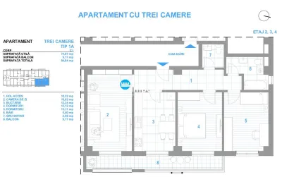 Direct Dezvoltator! Ap 3 cam, finalizat si intabulat! Bucium - foto 14