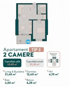 Proiect Nou Deosebit, ap2 cam Bld. Rosetti - foto 3