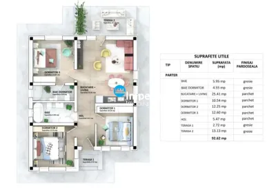 Casa moderna, ansamblu Sollis Residence  93 mu, teren 350 mp, Miroslava, Iasi - foto 6