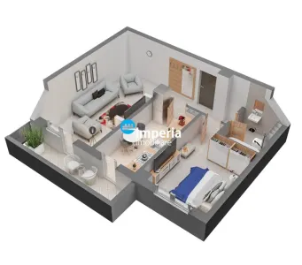Apartament 2 cam de vanzare,60 mp,Dacia - foto 10