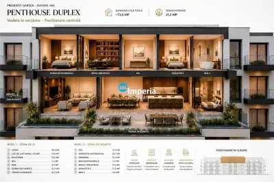 Apartamente Noi Bucium, 5 cam, Proiect Boutique, Zona Verde - foto 2