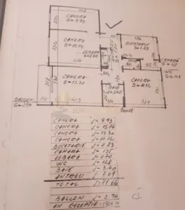 APARTAMENT 4 CAMERE 75 MP   EREMIA GRIGORESCU - foto 19