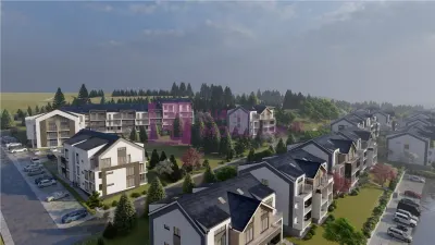 Penthouse 4 camere PREMIUM | incalzire in pardoseala | doua terase |  finisat la cheie | NOU  (Gal) - foto 2