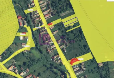 Teren 2243 mp de vanzare in Marpod | intravilan | utilitati - foto 3