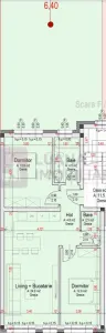 Apartament 3 camere PREMIUM | 2 bai | finisat la cheie | etaj 1 (Sma) - foto 6
