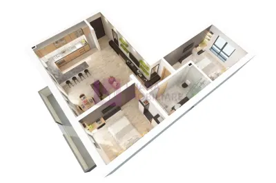Apartament 3 camere NOU | Doamna Stanca | incalzire pardoseala | video - foto 6