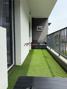 Apartament cu 3 camere, mobilat si utilat la cheie plus terasa in Floresti. - foto 8