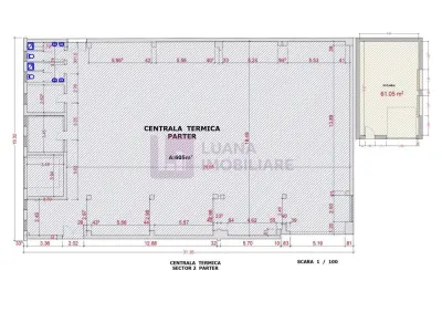 Spatiu industrial in Sibiu | 650 mp | Central | h 15 m | avizat ISU - foto 4