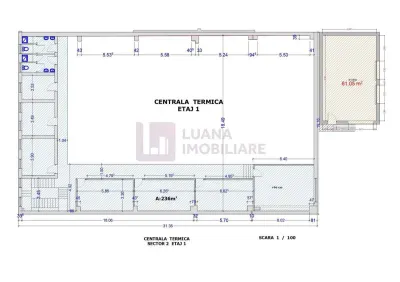 Spatiu de birouri | 350 mp | cu apartament | zona centrala - foto 4