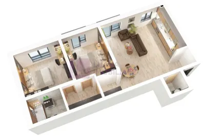 Apartament 3 camere, 2 bai | Doamna Stanca | NOU | incalzire pardoseala - foto 7
