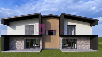 Casa de vanzare Sibiu - Sura Mica | teren 350 mp | noua | la alb - Sura Mica