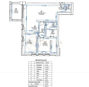 Vanzare apartament cu 3 camere Triana Pipera - foto 9