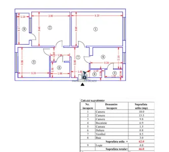 Apartament 3 camere Decomandat Bld. Brancoveanu - foto 13